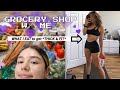 GROCERY SHOP WITH ME🌱 what I eat to get THICK & FIT