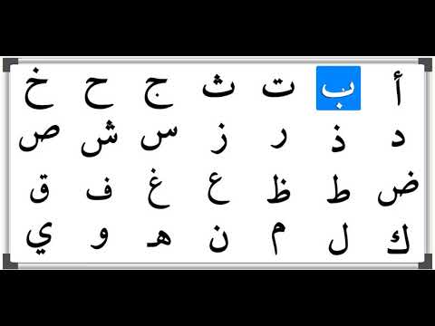 الحروف العربية ونطقها- Arapça Harfler- the arabic alphabet