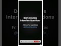 DevOps Interview Series | Question 3