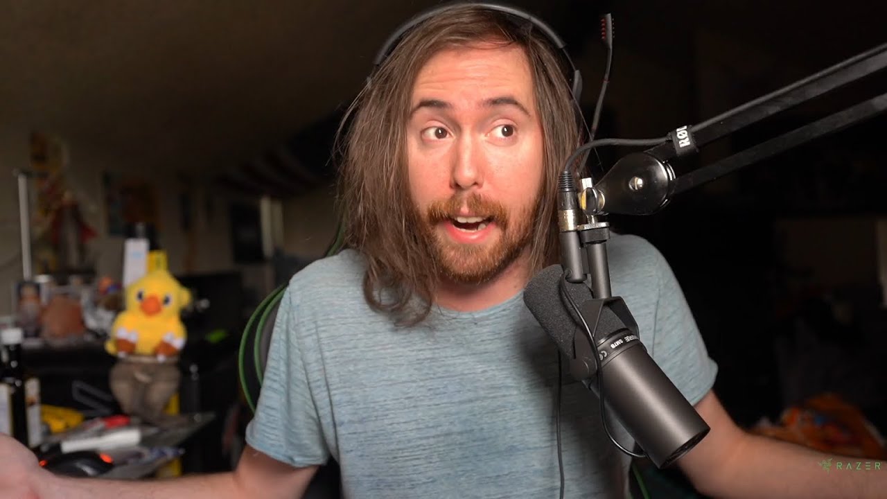 Asmongold on playing trash games