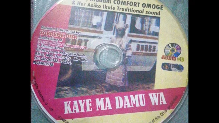 comfort omoge kaye ma damu wa. Track 1