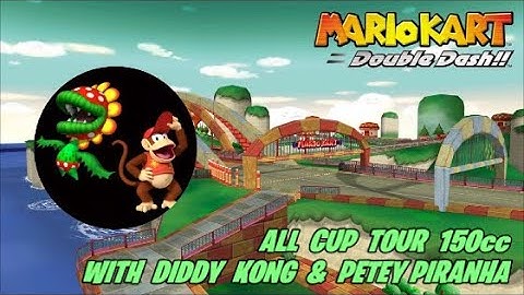 Mario Kart: Double Dash!! - ACT 150cc With Diddy Kong & Petey Piranha