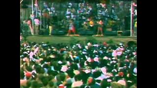 PJ Powers and Hotline performing at 702's 1985 Concert in the Park