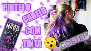 Como pintar o cabelo com keraton?