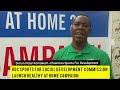 UOC SPORTS FOR DEVELOPMENT COMMISSION LAUNCHES 'HEALTHY AT HOME' 2.0 CAMPAIGN.
