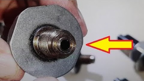When CHANGING the rail pressure sensor, DON