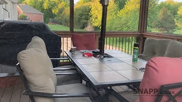 SNAPP® screen Porch Screen Project Review - Darnellius from IL