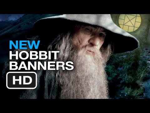The Hobbit: An Unexpected Journey - New Hobbit Banners (2012) Lord of the Rings Movie HD