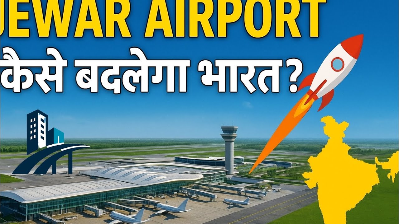 Jewar Airport कैसे बदलेगा भारत ? | Noida International Airport Full Development Plan | YEIDA Future
