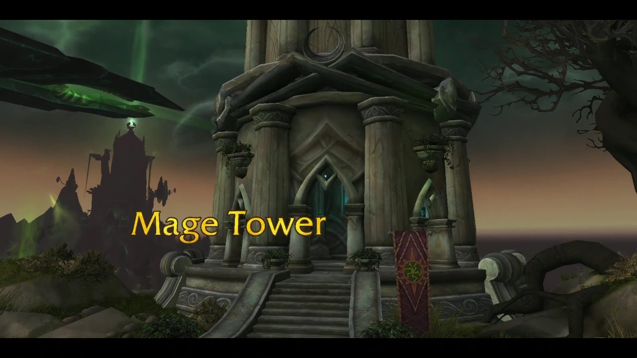 World of Warcraft The Broken Shore Mage Tower in a Nutshell Complete Guide - YouTube