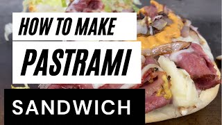 How to make a pastrami sandwich 🥪 😋❤️😉😉🧑‍🍳