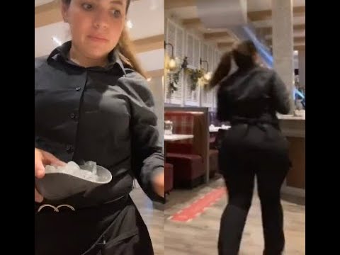 Wasn't Expecting All That: Latina Waitress Knew What She Was Doing.. Wait For It