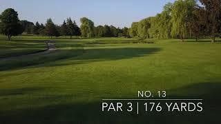 The back 9 at victoria park east golf ...