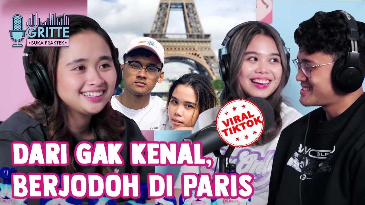 Gritte Agatha Ketemu Pasangan yang Lagi Viral di TikTok, Ketemunya Ternyata di Paris!