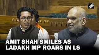 “From gun battle to film shooting…” Ladakh MP Jamyang Tsering steals show in LS over Kashmir debate