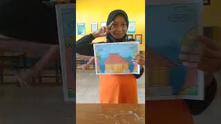 MERDEKA, Traditional House Drawing Work