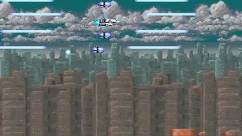 Thunder Cross - Arcade gameplay - stage 1 and 2