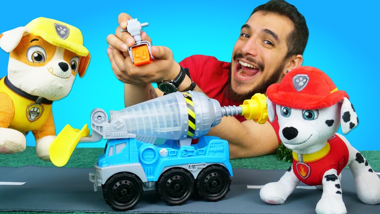 Aprende los Colores con Video Educativo para Niños! Compilación de Juguetes  de Paw Patrol 