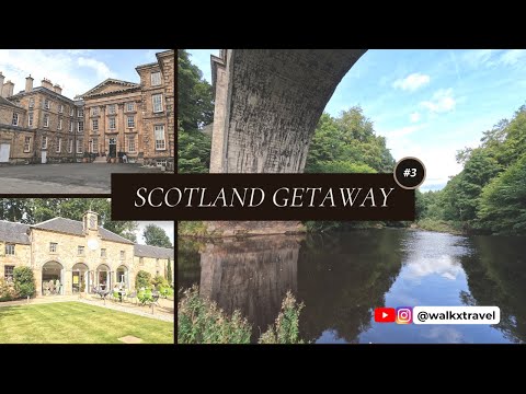 [4k] 🏴󠁧󠁢󠁳󠁣󠁴󠁿EP3 Dalkeith Country Park, The Kitchen | Park Walk | Scotland Getaway | @walkxtravel