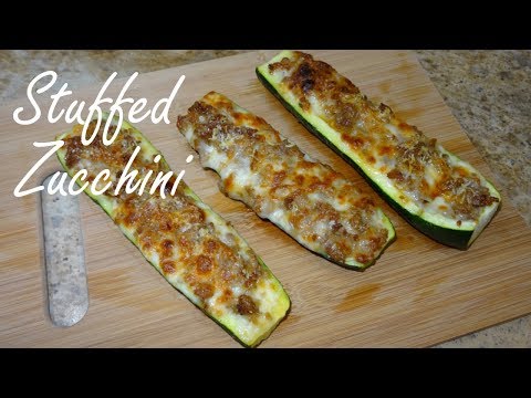 Stuffed Zucchini - Stuffed Zucchini Boats