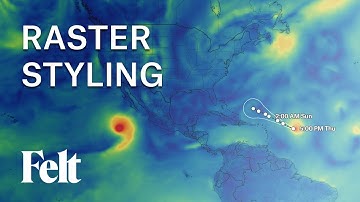 NEW in Felt: Dynamic Styling, Hillshades, and Raster Algebra