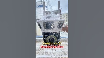 Camera ngoài trời 4 mắt dễ cài đặt,dễ sử dụng mà mọi người chưa thấy bao giờ #camerawifi #yoosee