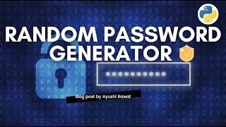Password Generator Python