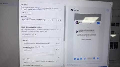 Cài tin nhắn tự động khi tạo Chiến Dịch Quảng Cáo Ads FB