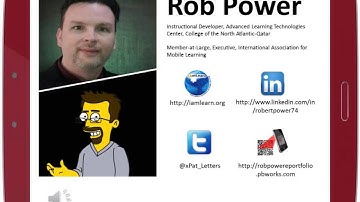 UWA   A World of Mobile Learning Presentation April 2014