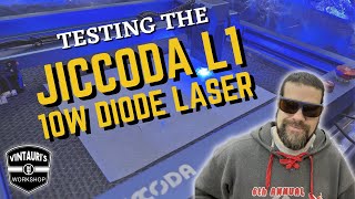 Testing the Jiccoda L1 - 10w Diode Laser