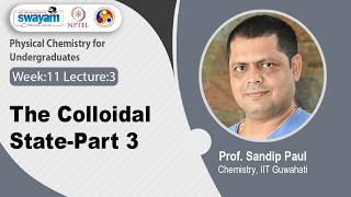 Lec-47: The Colloidal State-part 3