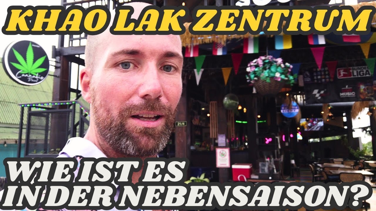 Khao Lak Zentrum Nebensaison 🏝️🇹🇭 Walking Tour