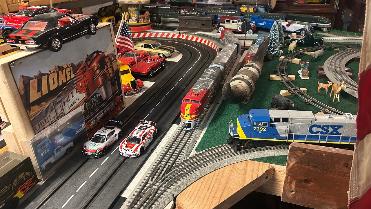 Trains 🚂 and Slot Cars 🏎️   February 21 2026