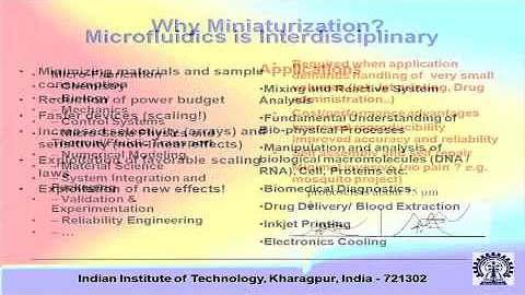 Mod-01 Lec-01 Introduction to Microfluidics