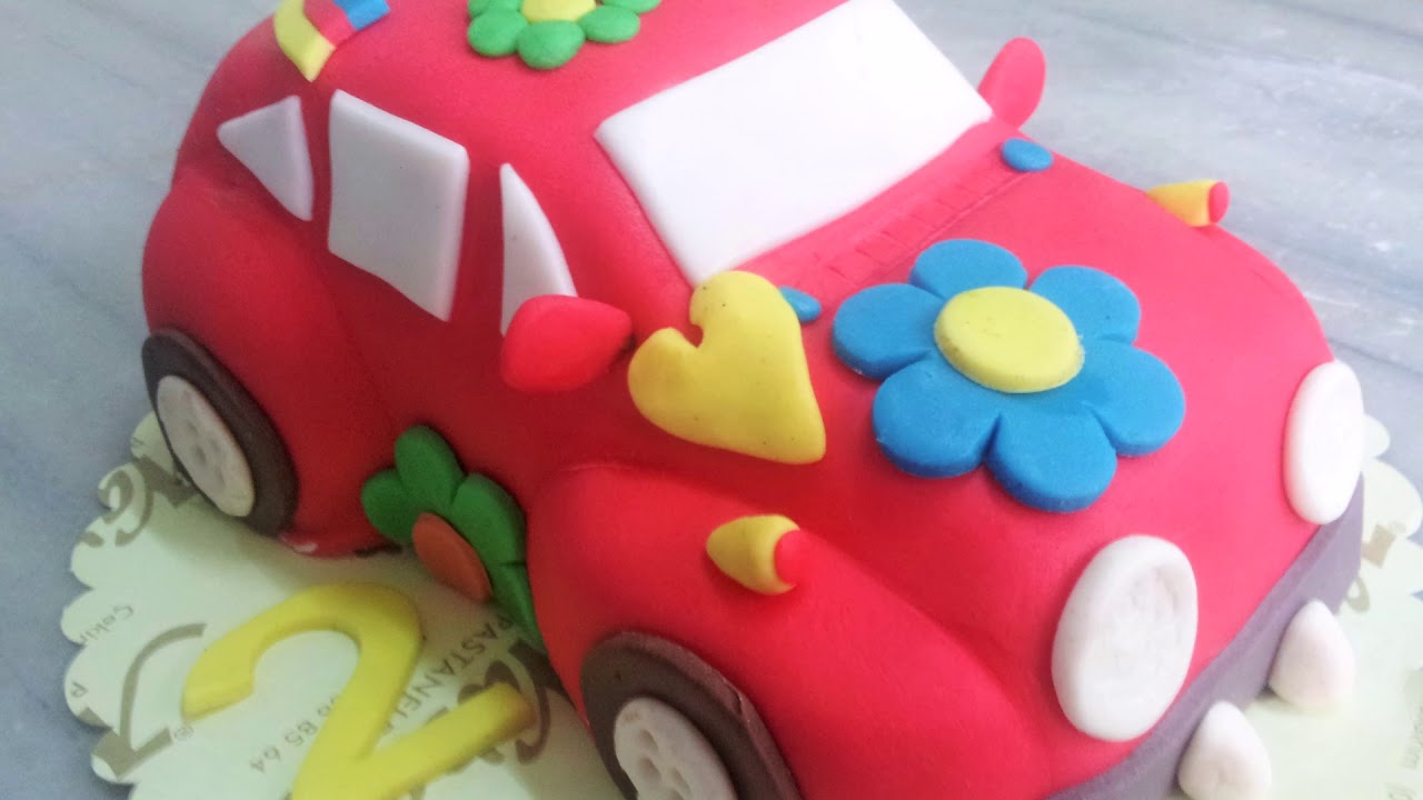 ARABALI PASTA araba yaşpasta bebekpastası 3boyutlu pastalar 3dcake