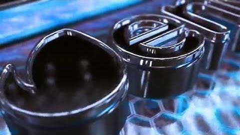 Neon Hexagon Logo ( After Effects Template Intro )