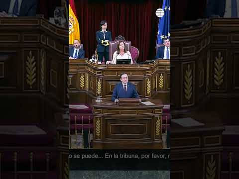 Interrumpen a Albares en el Congreso entre gritos y banderas: 