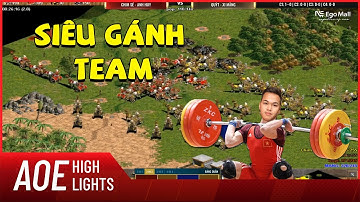 AoE Highlight | Chim Sẻ thể hiện sự bá đạo ở map 22 với màn gánh team kinh điển
