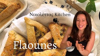 Kypriakes/Cypriot Flaounes by Nikoletta's Kitchen