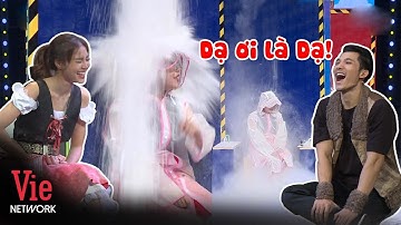 Lan Ngọc cười vô mặt người chị Lâm Vỹ Dạ không kịp trở tay hứng cả kí lô bột bay màu | 7NCX