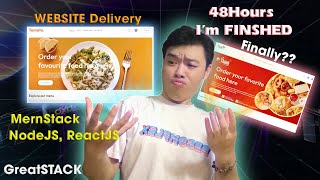 How I Completed the GreatStack Course | Full-Stack Food Delivery Website Tutorial | MewAiiTee - MERN