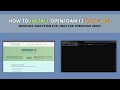 14. How to install OpenFOAM 13 using WSL + OpenSUSE 15.6