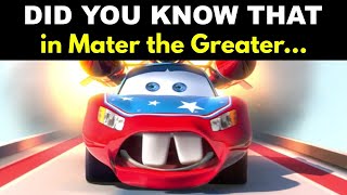 Did you know that in Mater the Greater...
