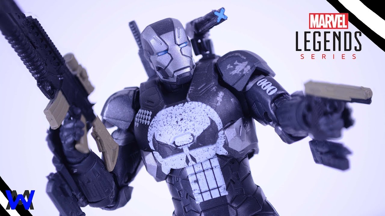 Marvel Legends Punisher War Machine Toy Review