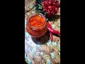 هريسه الفلفل الاحمر في دقيقه واحده وكمان هتقتدري تحتفظي بيها سنه كامله