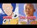 One punch man  anime vs live action  reanime