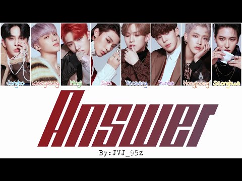 ATEEZ(에이티즈) - Answer (Colour Coded Lyrics Han/Rom/Eng)
