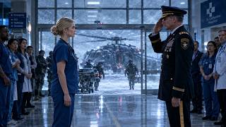 They Thought She Was Just a New Nurse—Until a Black Hawk Landed and the Commander Saluted, “Ma’am.”