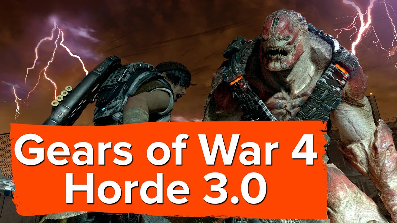 Gears of War 4's Horde 3.0 co-op mode features new emergent gameplay