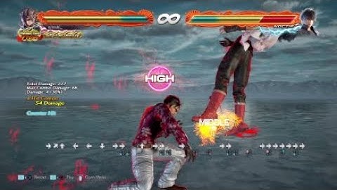 Lars "wavedash" mixup into combo sample